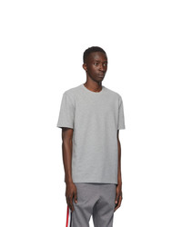 Thom Browne Grey Engineered 4 Bar Pique T Shirt