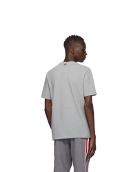 Thom Browne Grey Engineered 4 Bar Pique T Shirt