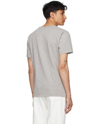 MAISON KITSUNÉ Grey Fox Head Patch Classic T Shirt