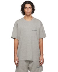 Essentials Grey Jersey T Shirt