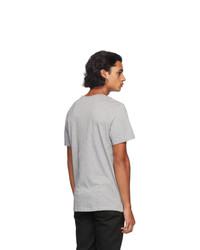 A.P.C. Grey Logo T Shirt