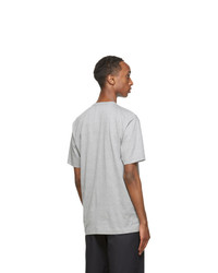 Comme des Garcons Homme Grey Logo T Shirt