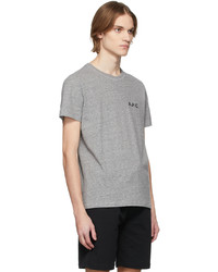 A.P.C. Grey Mike T Shirt