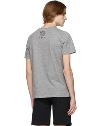 A.P.C. Grey Mike T Shirt