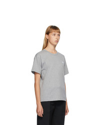 Acne Studios Grey Nash Face T Shirt