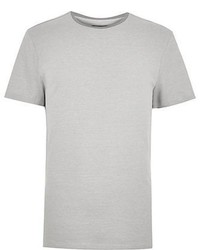 River Island Grey Neck Trim T Shirt