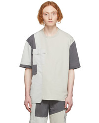 Feng Chen Wang Grey Patch T Shirt