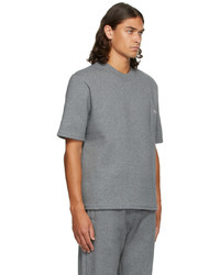 Ermenegildo Zegna Grey Reconnect Mono T Shirt