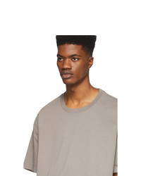 Essentials Grey Reflective Logo T Shirt
