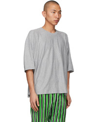 Homme Plissé Issey Miyake Grey Release T Basic T Shirt