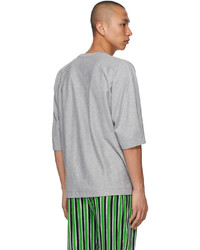 Homme Plissé Issey Miyake Grey Release T Basic T Shirt