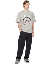 BAPE Grey Shark T Shirt