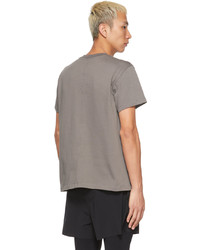 Rick Owens Grey Short Level T Shirt