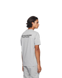 1017 Alyx 9Sm Grey Visual Logo T Shirt