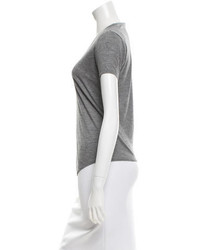 Helmut Helmut Lang Short Sleeve Scoop Neck T Shirt