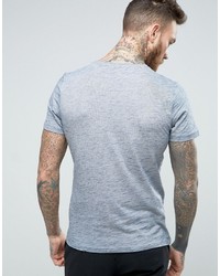 Selected Homme Crew Neck Melanage T Shirt