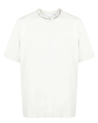 Daily Paper Intarsia Logo Cotton T Shirt