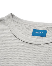 Beams Japan Waffle Knit Cotton T Shirt