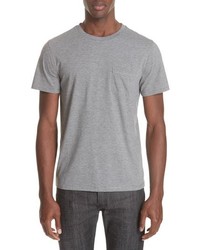 A.P.C. Keanu Striped Pocket T Shirt