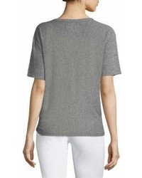7 For All Mankind Knot Front Tee