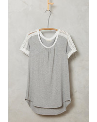 Meadow Rue Lace Trimmed Tee