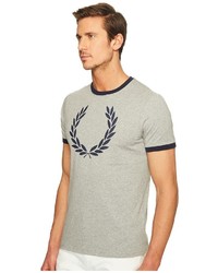 Fred Perry Laurel Wreath Ringer T Shirt T Shirt