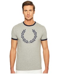 Fred Perry Laurel Wreath Ringer T Shirt T Shirt