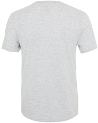 Topman Light Grey Marl Classic Crew Neck T Shirt