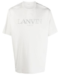 Lanvin Logo Appliqu Cotton T Shirt