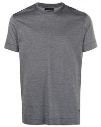 Emporio Armani Logo Detail Cotton T Shirt