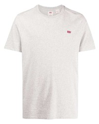 Levi's Logo Embroidered Short Sleeve T Shirt
