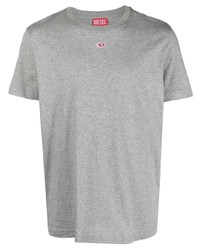 Diesel Logo Patch Cotton T Shirt