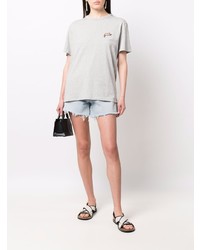 MAISON KITSUNÉ Logo Patch Short Sleeved T Shirt