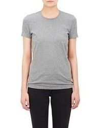 Acne Studios Melange Jersey T Shirt Grey