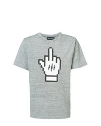 Mostly Heard Rarely Seen 8-Bit Middle Finger T Shirt
