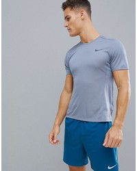 Nike Running Miler Tech T Shirt In Grey 928307 445