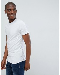 Burton Menswear Muscle Fit T Shirt In Grey Marl