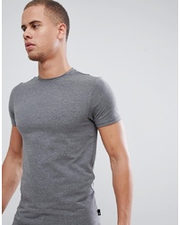 Burton Menswear Muscle Fit T Shirt In Grey
