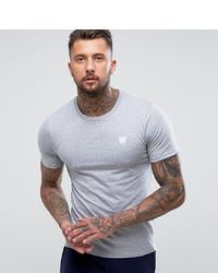 Good For Nothing Muscle T Shirt In Grey With Chest Logo