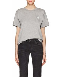 Acne Studios Nash Emoji Cotton T Shirt