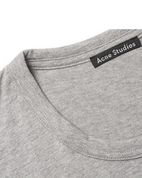 Acne Studios Nash Mlange Cotton Jersey T Shirt