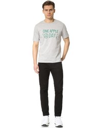Ami One Apple A Day Crew Neck Tee