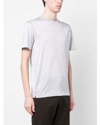 Canali Plain Cotton T Shirt