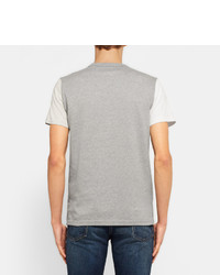 Beams Plus Colour Block Cotton Jersey T Shirt