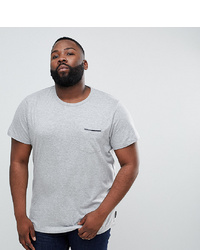 French Connection Plus Tipped Pocket T Shirt