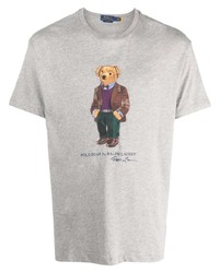 Polo Ralph Lauren Polo Bear Motif Cotton T Shirt