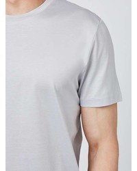 Topman Premium Grey Crew Neck T Shirt