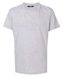 Balmain Raised Logo T Shirt