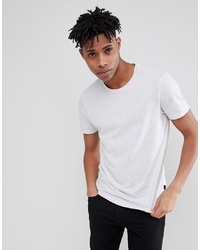 Burton Menswear Regular Fit T Shirt In Grey Marl