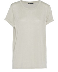 Vince Rolled Sleeve Stretch Jersey T Shirt